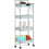 Homcom Carrito Auxiliar Verde 45 x 29.5 x 117.5 cm 1