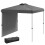 Outsunny Carpa Plegable Gris 247 x 247 x 268 cm 1