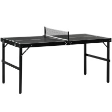 Mesa de Ping-Pong Negro 152 x 76 x 72 cm