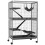 PawHut Jaula para Animale Gris 80 x 52 x 128 cm 1