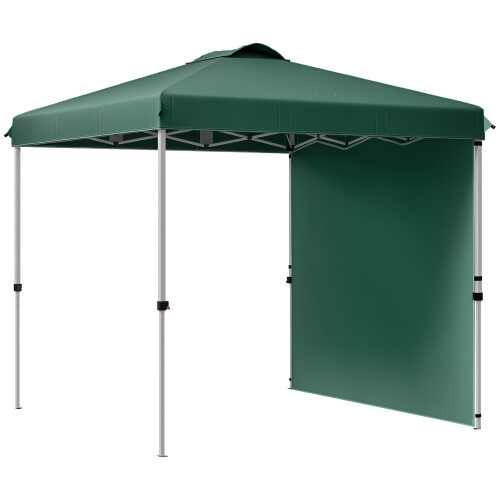 Outsunny Carpa Plegable Verde 247 x 247 x 268 cm
