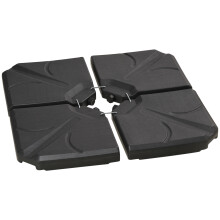 Base para Sombrilla Negro 103 x 103 x 8.3 cm