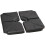 Outsunny Base para Sombrilla Negro 103 x 103 x 8.3 cm 1