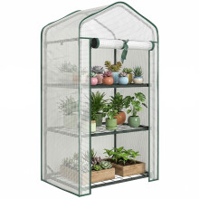 Invernadero de Jardín Blanco 59 x 39 x 127 cm