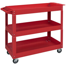 Carro de Herramienta Rojo 83 x 35.3 x 76 cm