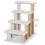 PawHut Escalera para Gato Blanco 60 x 40 x 64 cm 1