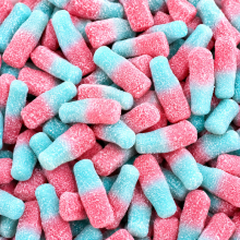 (2.2kg Sweet Jar) Fizzy Bubblegum Bottles