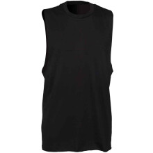 (XS, Black) SF Men Mens High-Neck Tank Top