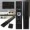 2X TP7187R Remote Control for   TV Replacement Remote Control TP7187R Black 4
