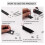 Leather Working Kit Leather, Leather Working Tools,Prong Punch Sets, Storage Box for Stitching Punch 3