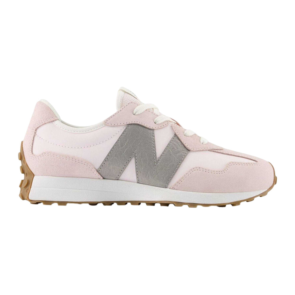 New Balance (11 Uk Child, Pink Salt) Childrens/Kids Suede Trainers