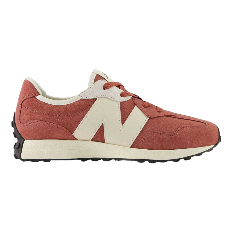 New Balance (5.5 Uk, Red Rock) Childrens/Kids Suede Trainers