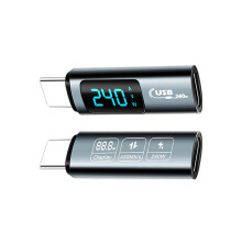 240W USB 2.0 Digitalanzeige-Adapter Grey