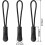 Zipper Pull Tab Replacement Metal Zipper Extender Handle Fixer 10 Pcs Fiis 2