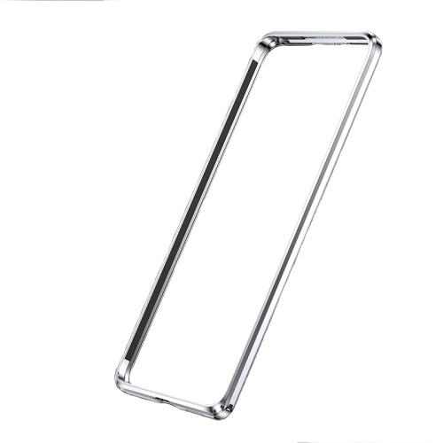 Aluminiumlegierung Bumper Hülle für iPhone 15 Silver