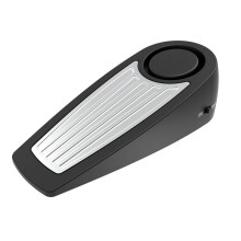 Dörrstopp Vibrationssensor Alarm - 130dB Stöldskyddssystem