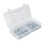 110Pcs 45 1/8in-28 Grease Nipple Tip Nozzle Fitting compatible with Engineering Machinery Electroplating Blue 3