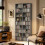 Homcom HOMCOM 640 CD Storage Unit 360 DVD Storage Tower w/ 18 Compartments Grey 3