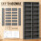 Homcom HOMCOM 640 CD Storage Unit 360 DVD Storage Tower w/ 18 Compartments Grey 8