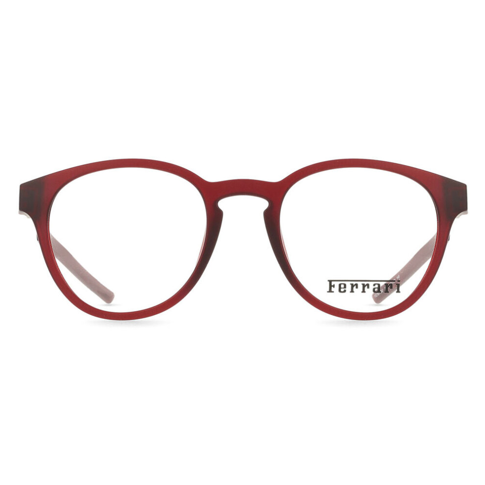 Ferrari Scuderia Unisex Bordeaux Fz8019u 508 Optical Frames Injected Pantos Normal - Image 2