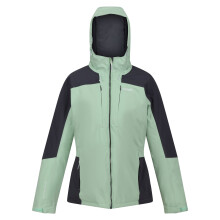 (14 UK, Quiet Green/Seal Grey) Regatta Womens/Ladies Highton Stretch Padded Jacket
