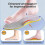 high arch support insoles for foot alignment size 41-42 5