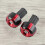2Pcs Universal Motorcycle Modification Handle Bar End Balance Plug Hand Grip Accessory (Red) 4