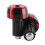 2Pcs Universal Motorcycle Modification Handle Bar End Balance Plug Hand Grip Accessory (Red) 5
