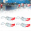 4003 Zinc Plating Toggle Clamp Triangular Shaped Lever Quick Fixture Toggle Clamp 2