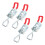 4003 Zinc Plating Toggle Clamp Triangular Shaped Lever Quick Fixture Toggle Clamp 4