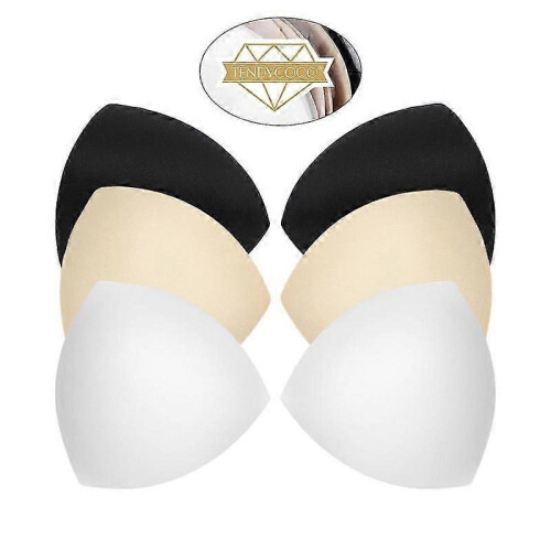 Swimsuit bralette inserts push up pads triangle cup 2