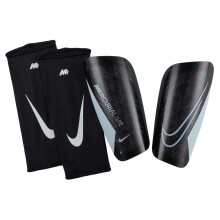 (S, Black/White) Nike Mercurial Lite Shin Guards Set