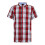 Bench Bench Mens Checkered Short-Sleeved Shirt 1