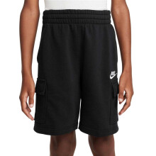 (13 Years, Black) Nike Childrens/Kids Fleece Cargo Shorts