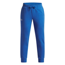(9-10 Years, Blue) Under Armour Mens Rival Fleece Slim Joggers