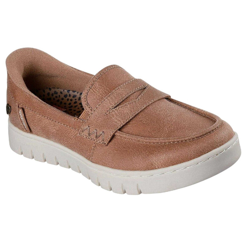 Skechers (3.5 Uk, Tan) Womens/Ladies Arch Fit Trainers