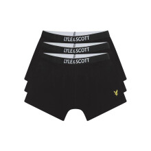 (6-8 Years, Black) Lyle & Scott Boys Logo Briefs (Pack of 3)