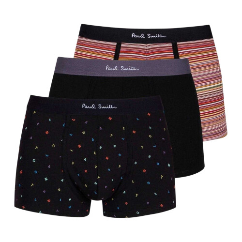 Paul Smith (M, Multicoloured) Paul Smith Mens Assorted Designs Boxer Briefs (Pack of 3)