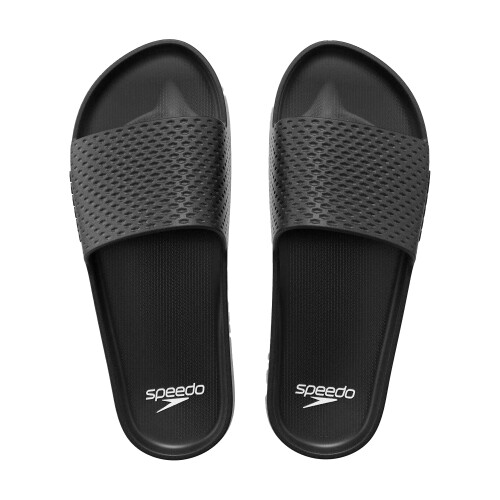 Speedo (10 UK, Black) Speedo Mens Essential Flat Slides