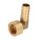 G1/2 Female Thread Brass Elbow Hose Barb Coupling Connector Joint Adapter Fitting(14mm) 4