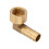 G1/2 Female Thread Brass Elbow Hose Barb Coupling Connector Joint Adapter Fitting(14mm) 3