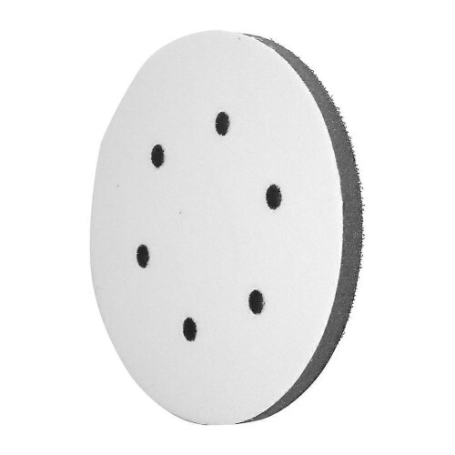 150mm Diameter Soft Buffer Sponge Interface Cushion Pad compatible with Sanding Pads (6 holes) 1