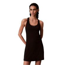 (10 UK, Black) Calvin Klein Womens/Ladies Icon Jersey Mini Dress