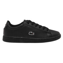 (10 UK Child, Black) Lacoste Childrens/Kids Carnaby Evo BL Ortholite Flat Trainers