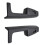 2PCS compatible with Superb 2007-2014 Door Handlerear Left and Right Frame compatible with door handle 3