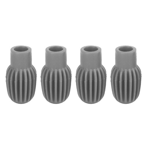 4Pcs Silicone Drumstick Tips Silent Practice Drum Mute Dampener Percussion AccessoriesGray 2