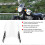 Windscreen Wind Deflector Motorcycle Suits 5-7" Round Headlights Windshield compatible with YAMAHA(White) 2