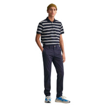(30S, Navy) Gant Mens Twill Slim Chinos