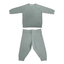 (6-9 Months, Baby Blue) Jack Wills Baby Pointelle Loungewear Set