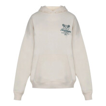 (14 UK, White) Slazenger Womens/Ladies Logo Drop Shoulder Hoodie